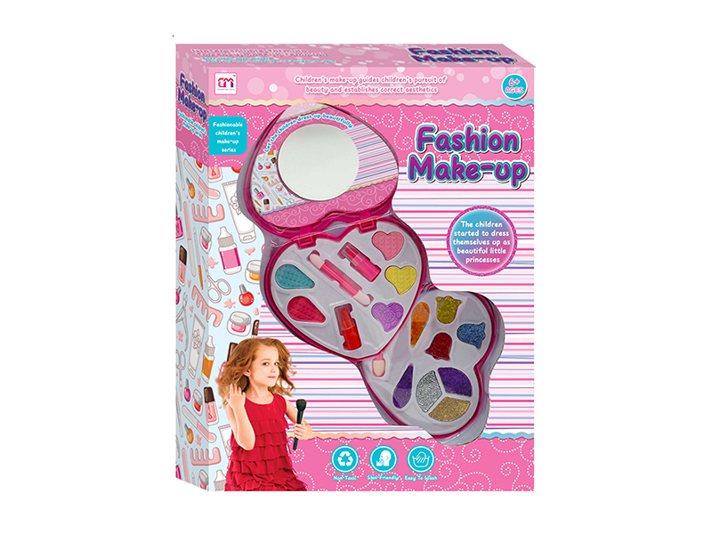Heart-Shaped Children's Makeup