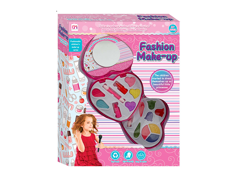 Heart-Shaped Children's Makeup