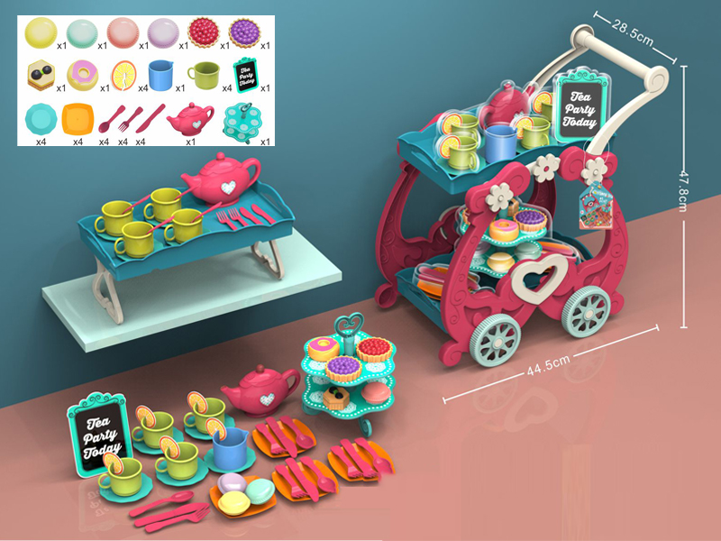 Tea And Meal Cart