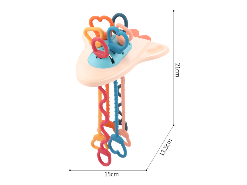 Airship Baby Pull String Toy