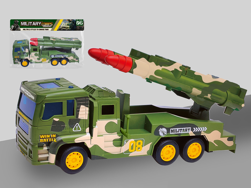 Friction Military Missile Vehicle With Ejection