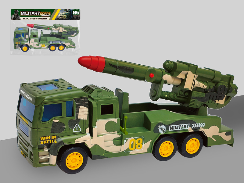 Friction Military Missile Vehicle With Ejection