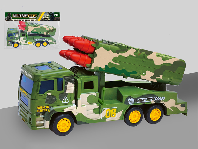 Friction Military Missile Vehicle With Ejection