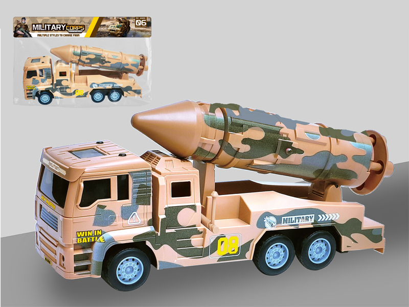 Friction Military Missile Vehicle With Ejection