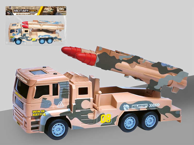 Friction Military Missile Vehicle With Ejection