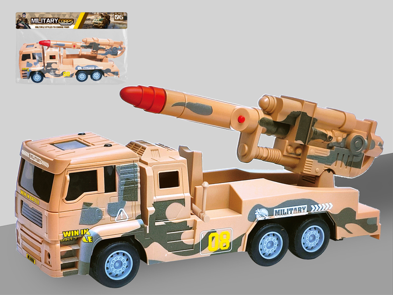 Friction Military Missile Vehicle With Ejection