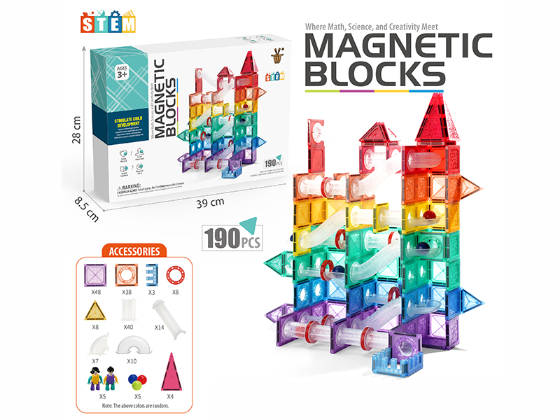 Magnetic Building Blocks 190pcs