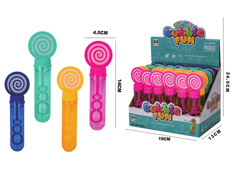 Lollipop Bubble Sticks 24pcs