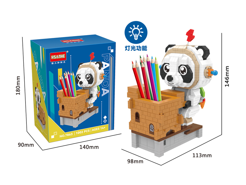 1002PCS Micro Cartoon Building Block