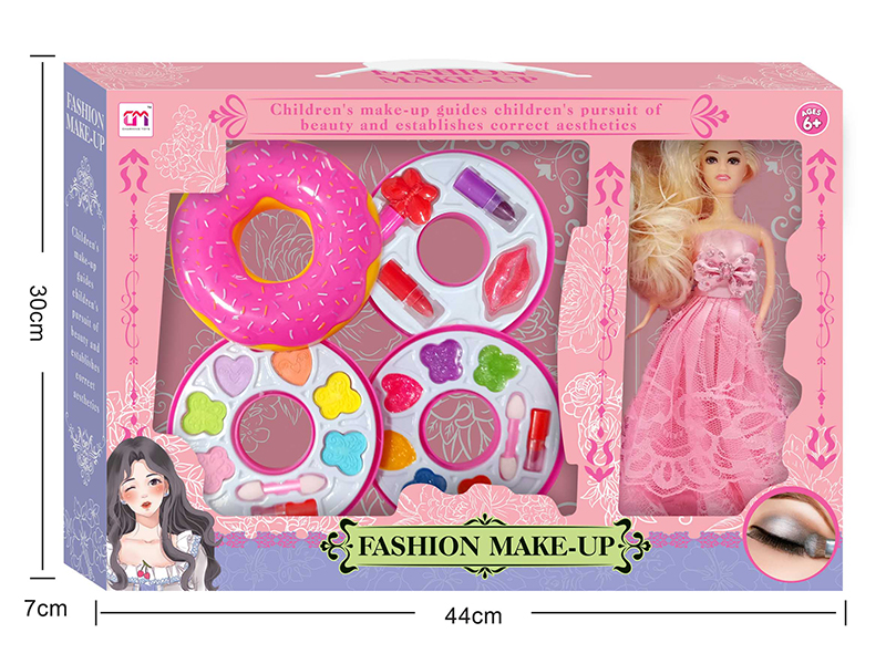 Doughnut Shaped Children's Make Up Set