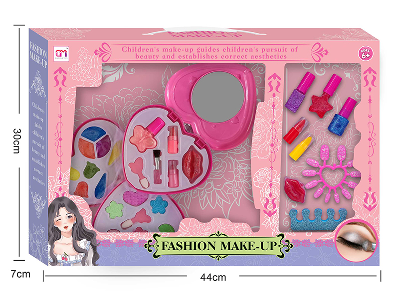 Heart-Shaped Children's Make Up Set
