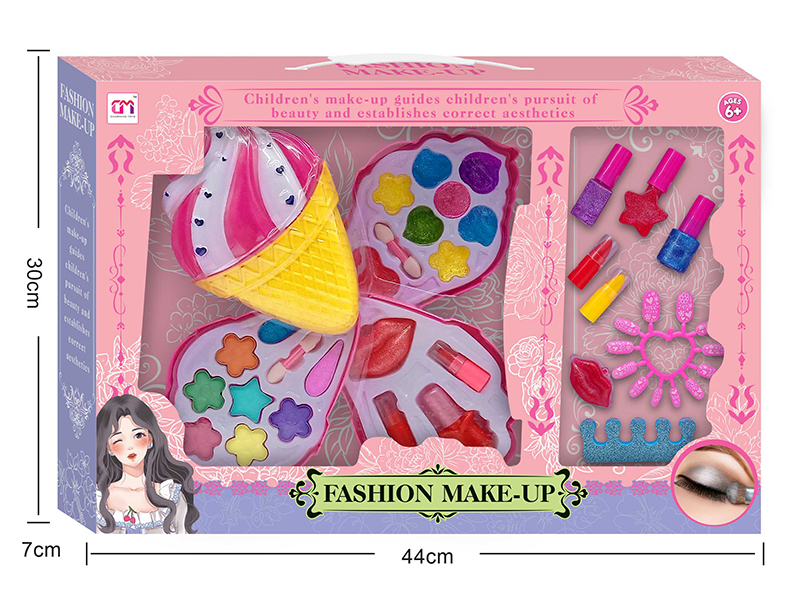 Ice Cream Shaped Children's Make Up Set