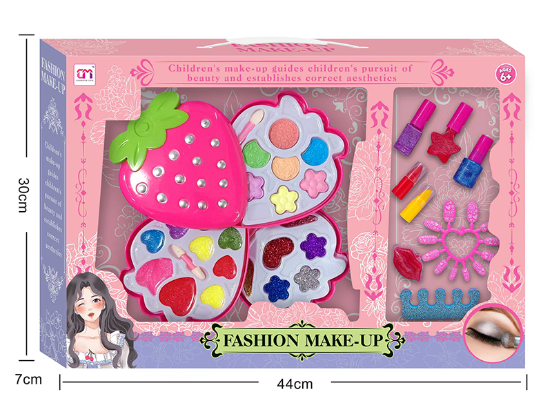 Strawberry Shaped Children's Make Up Set