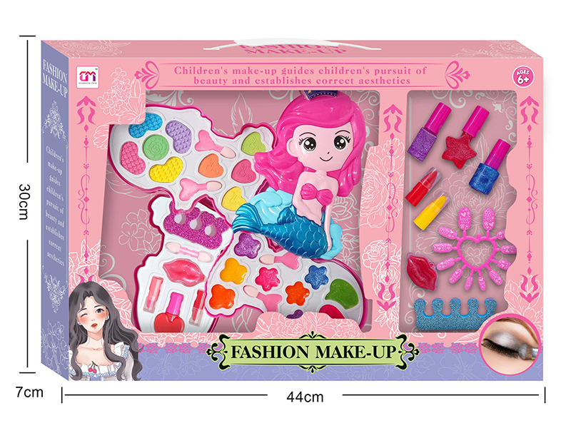 Mermaid Shaped Children's Make Up Set