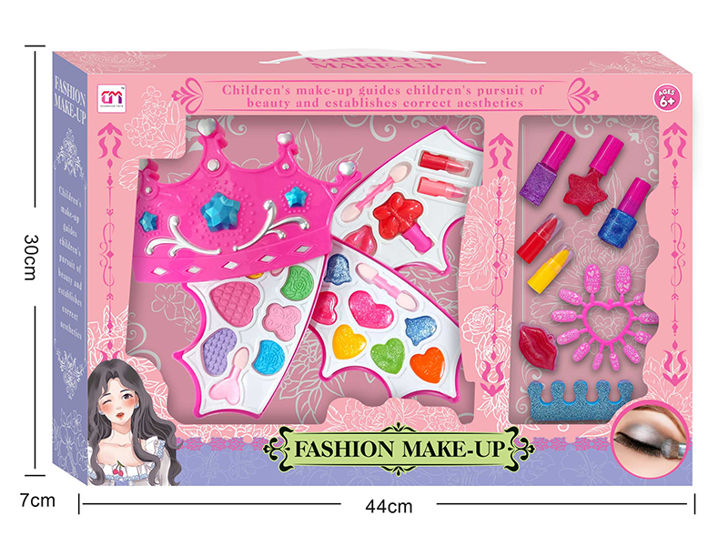 Imperial Crown Shaped Children's Make Up Set