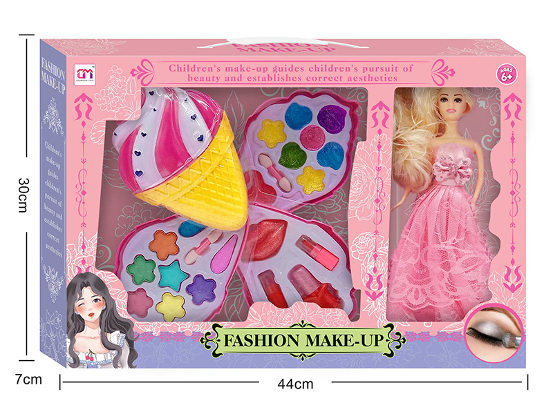 Ice Cream Shaped Children's Make Up Set