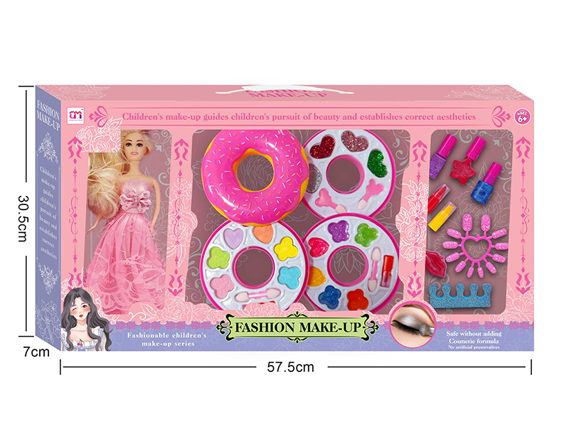 Doughnut Shaped Children's Make Up Set