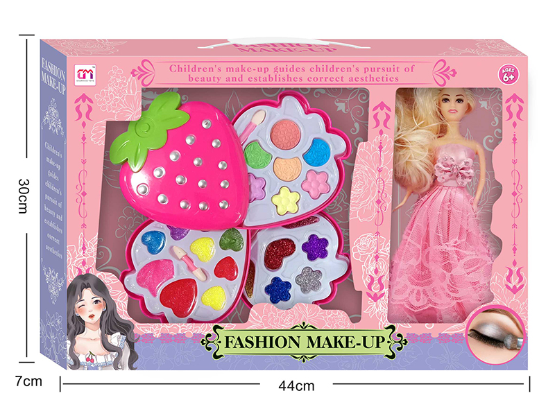 Strawberry Shaped Children's Make Up Set