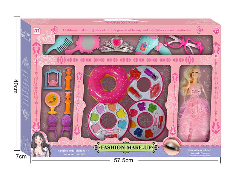 Doughnut Shaped Children's Make Up Set