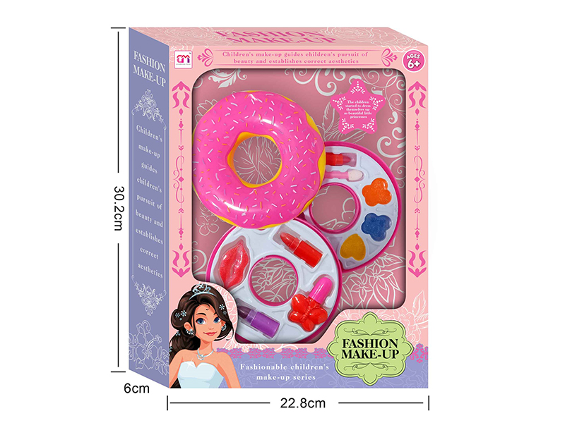 Doughnut Shaped Two Layers Children's Make Up Set
