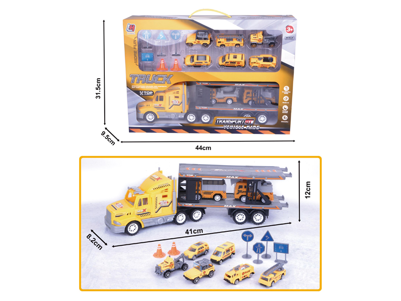 Friction Engineering Vehicle Set