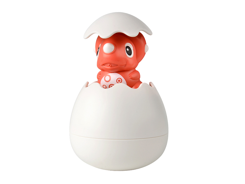 Bath Toy Spray Water Dinosaur Egg(Triceratops)