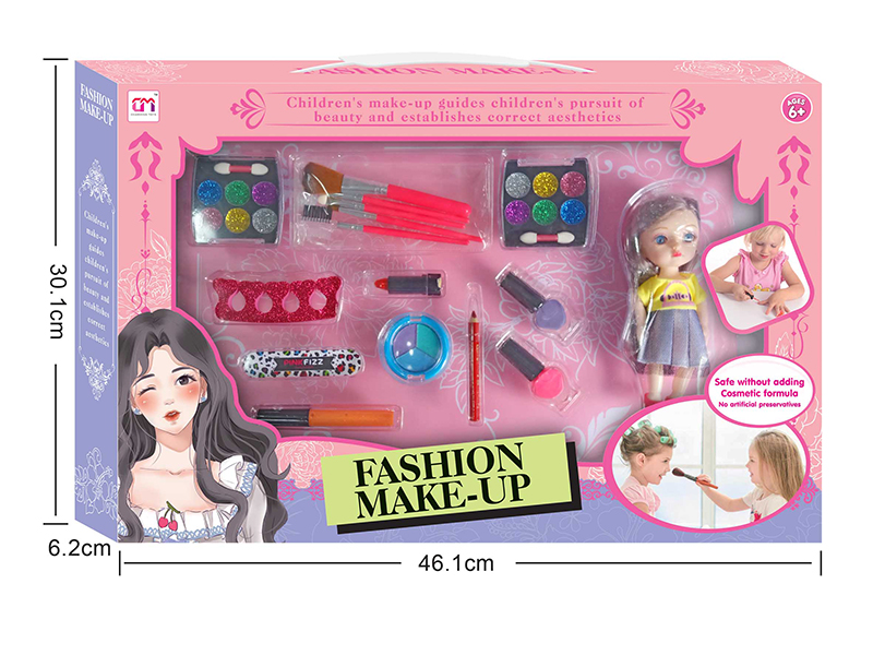 Children's Make Up Set With Doll