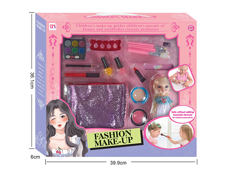 Children's Make Up Set With Doll