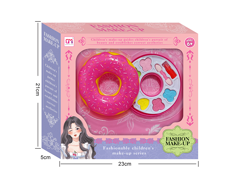 Doughnut Shaped Single Layer Children's Make Up Set