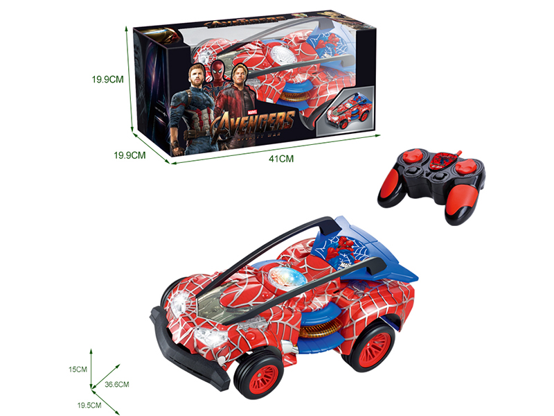2.4G 4-Channel Remote Control High-Speed Car(Spider-Man)