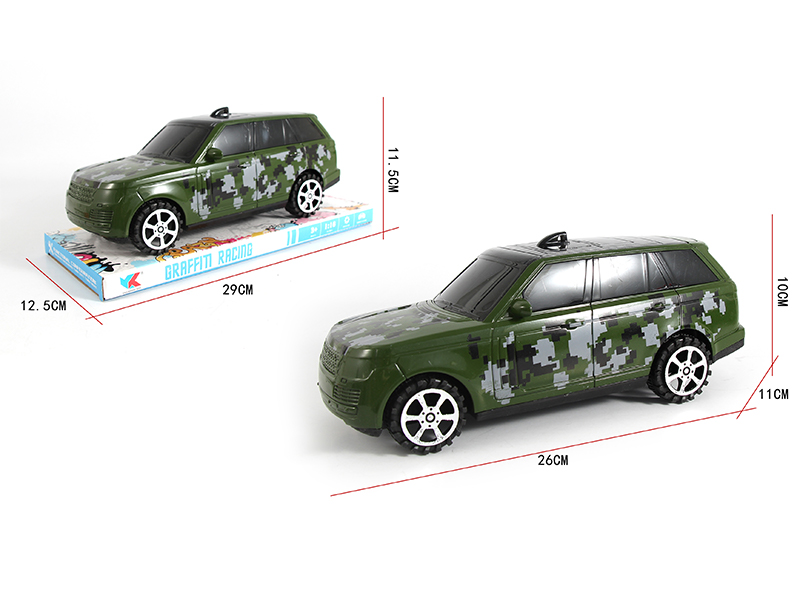1:16 Friction Military Simulation Off-Road Vehicle(Range Rover)