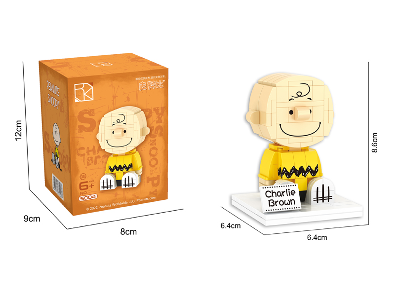 156PCS Snoopy Series Building Block