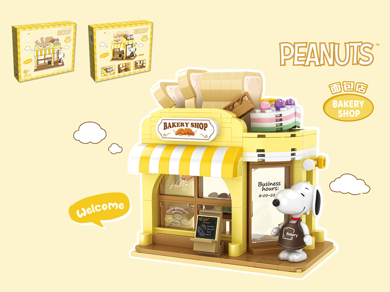 427PCS+Snoopy Series Building Block