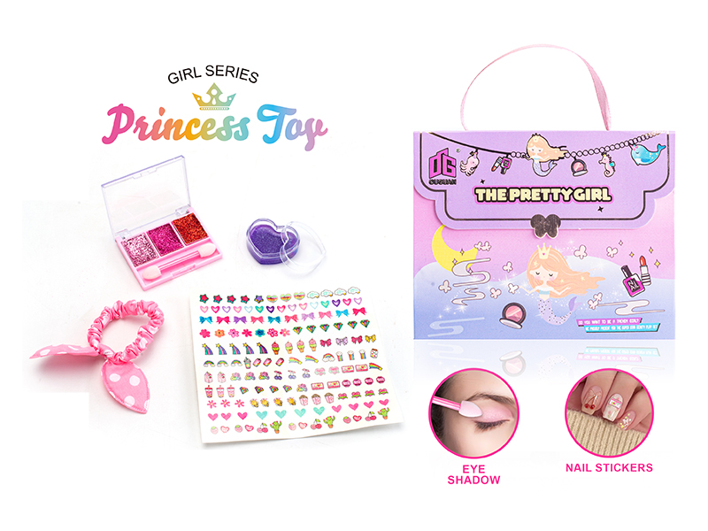 Children's Cosmetics Nail Art DIY Set