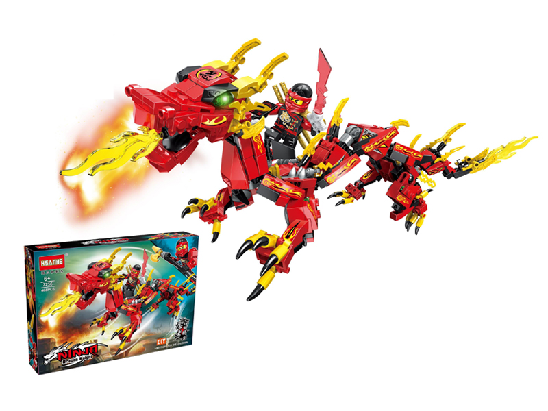 468PCS Ninja Series Building Block