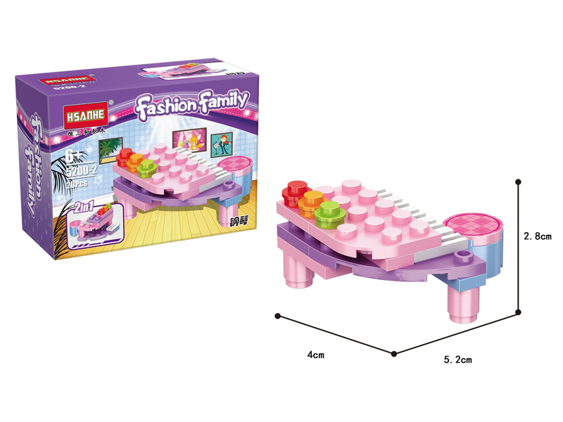 20PCS Girls' Series Building Block