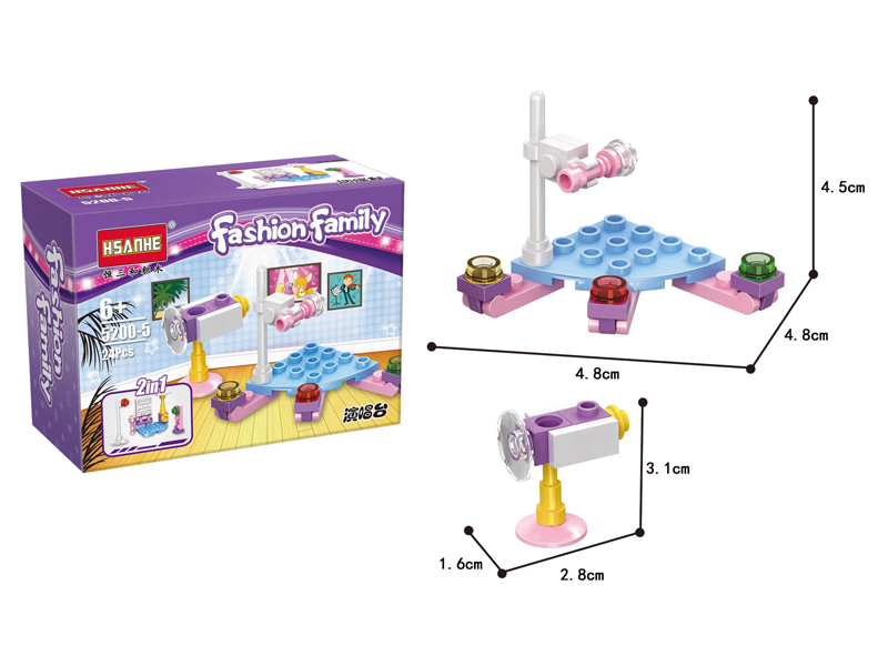24PCS Girls' Series Building Block