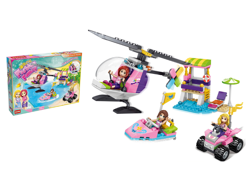 210PCS Girls' Series Building Block