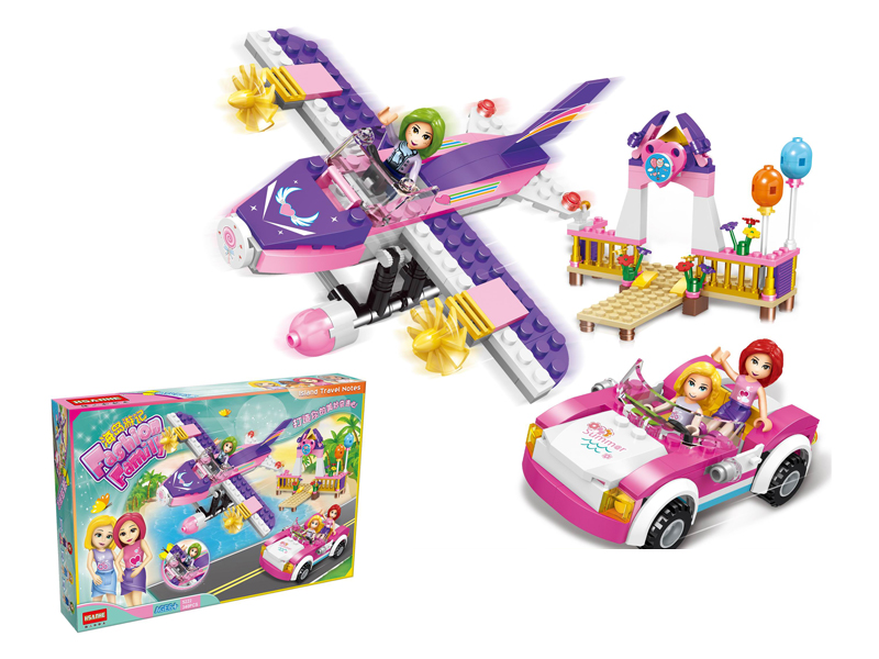 340PCS Girls' Series Building Block