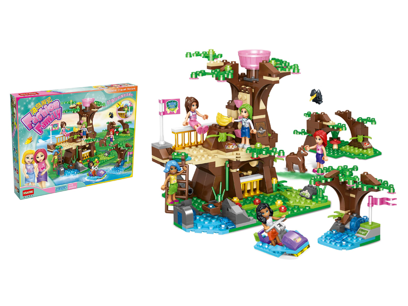 490PCS Girls' Series Building Block