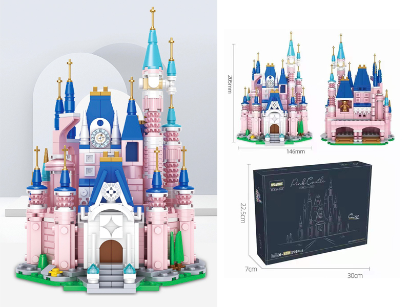 596PCS Building Series Building Block