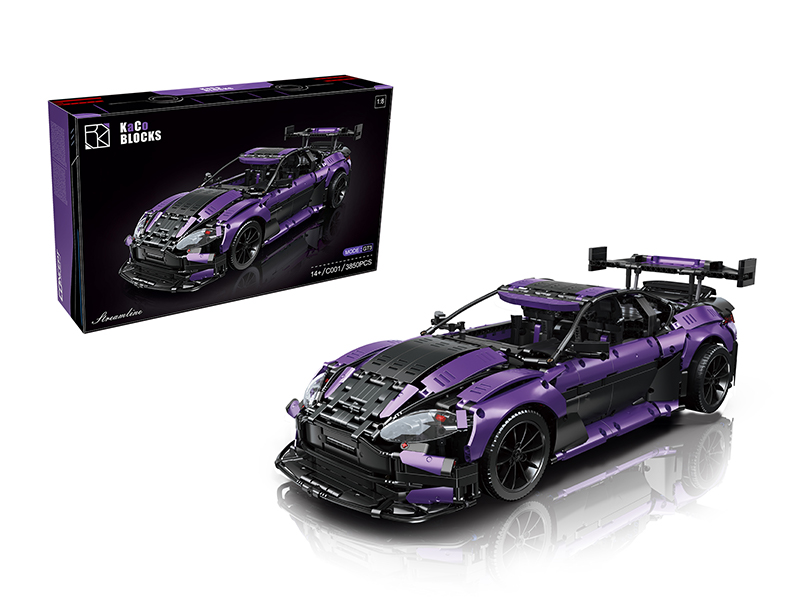 3850PCS 1:8 Sports Car Series Building Blocks