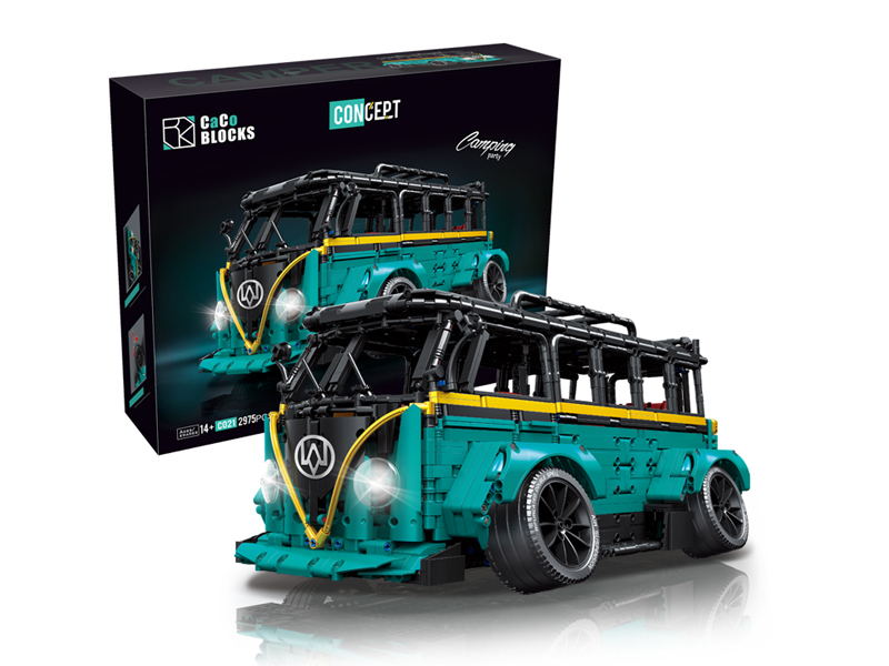 2975PCS 1:10 Volkswagen T2 Building Blocks