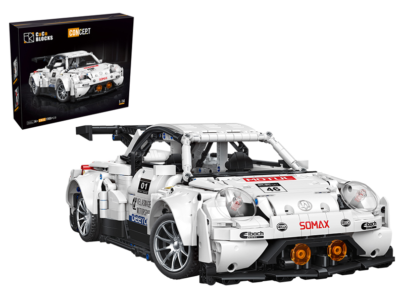 1785PCS 1:14 Sports Car Series Building Blocks