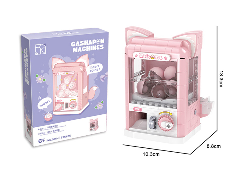 395PCS Twisting Egg Machine Series Building Blocks
