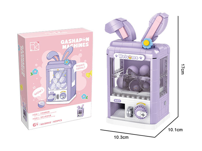 429PCS Twisting Egg Machine Series Building Blocks