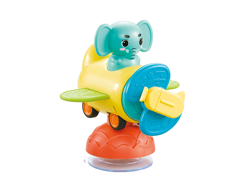 Baby Table Toy Slide Cartoon Airplane(2 Colors Mixed)