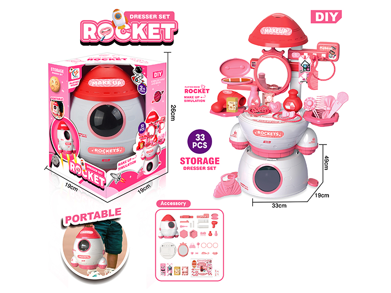 Dresser Set Rocket 33pcs