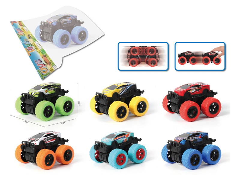 Dual Friction Large Wheel Climbing Metal Car