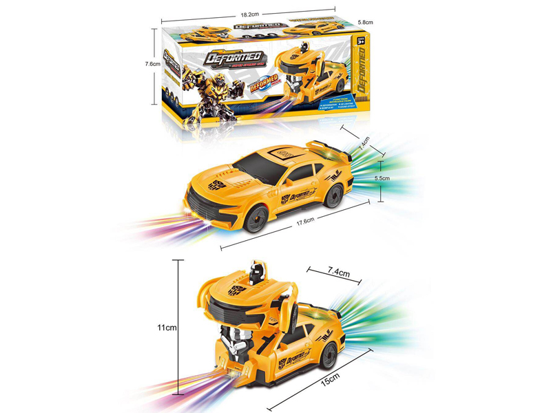 B/O Go And Bump Transfigurative Speed Racing Car With Light And Music